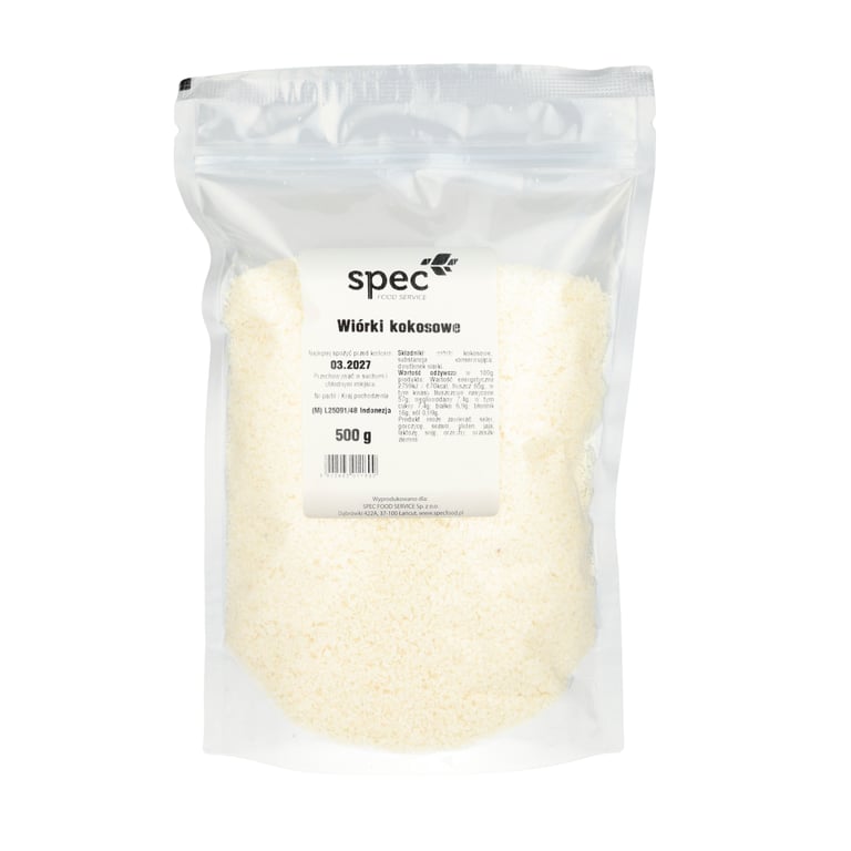 SPEC WIÓRKI KOKOSOWE 500 GRAMÓW