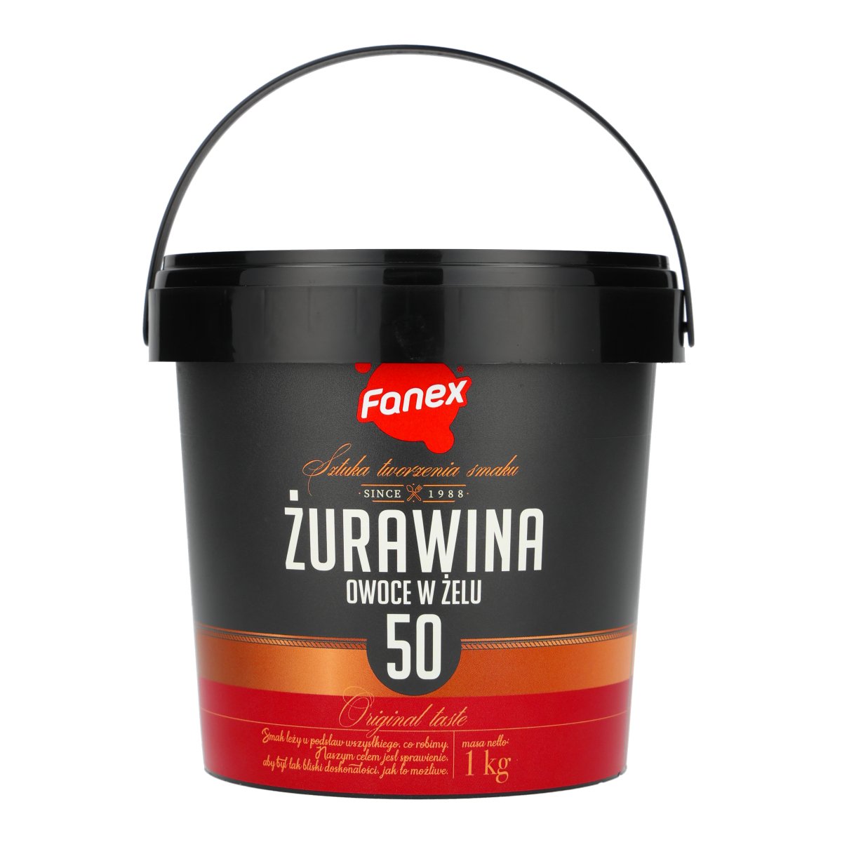 FANEX ŻURAWINA 1 KG WIADERKO