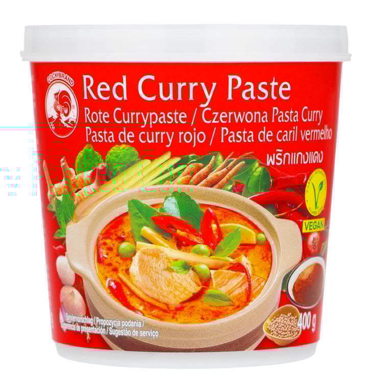 COCK PASTA CURRY CZERWONA 400 GRAMÓW