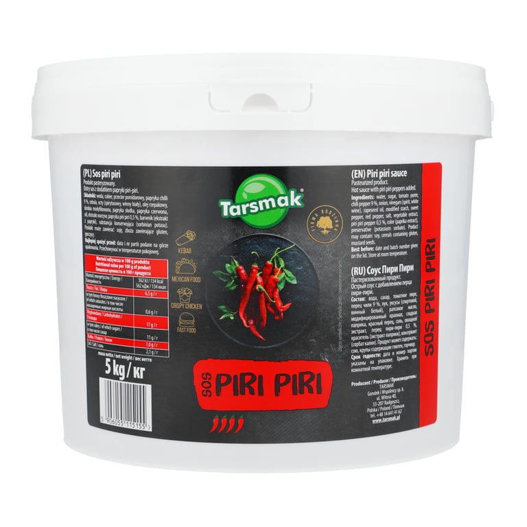 TARSMAK SOS PIRI PIRI 5 KG WIADRO