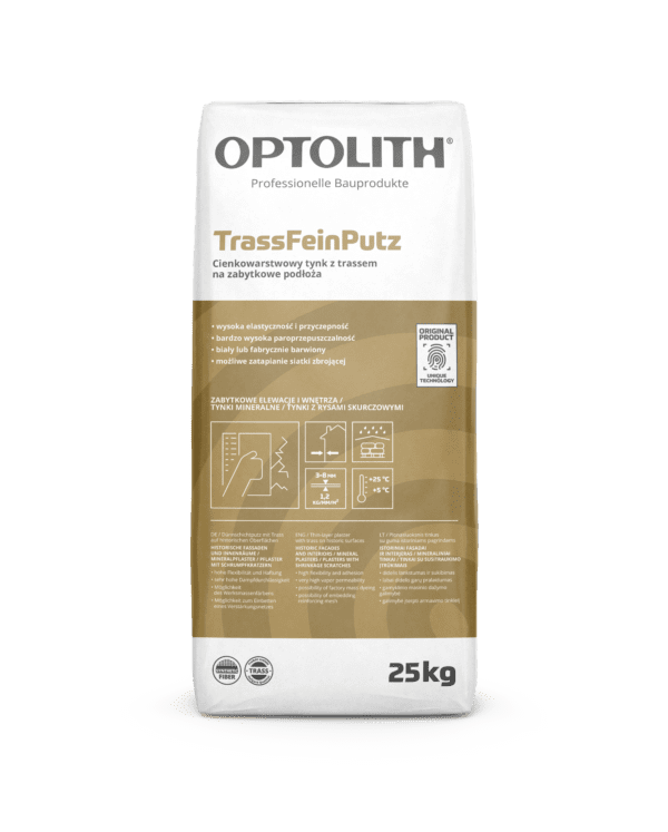 Optolith TrassFeinputz 0,5mm 25 kg