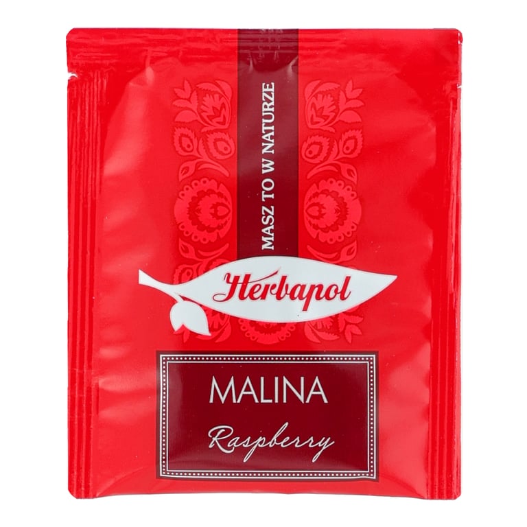 HERBAPOL HERBATA MALINOWA 2 GRAMÓW 1000 TOREBEK