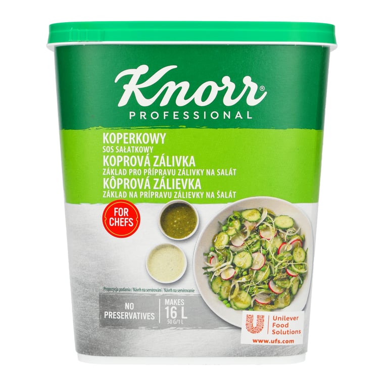 KNORR SOS KOPERKOWY 800 GRAMÓW PET