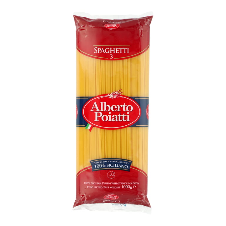ALBERTO POIATTI MAKARON SPAGHETTI 3 1 KG