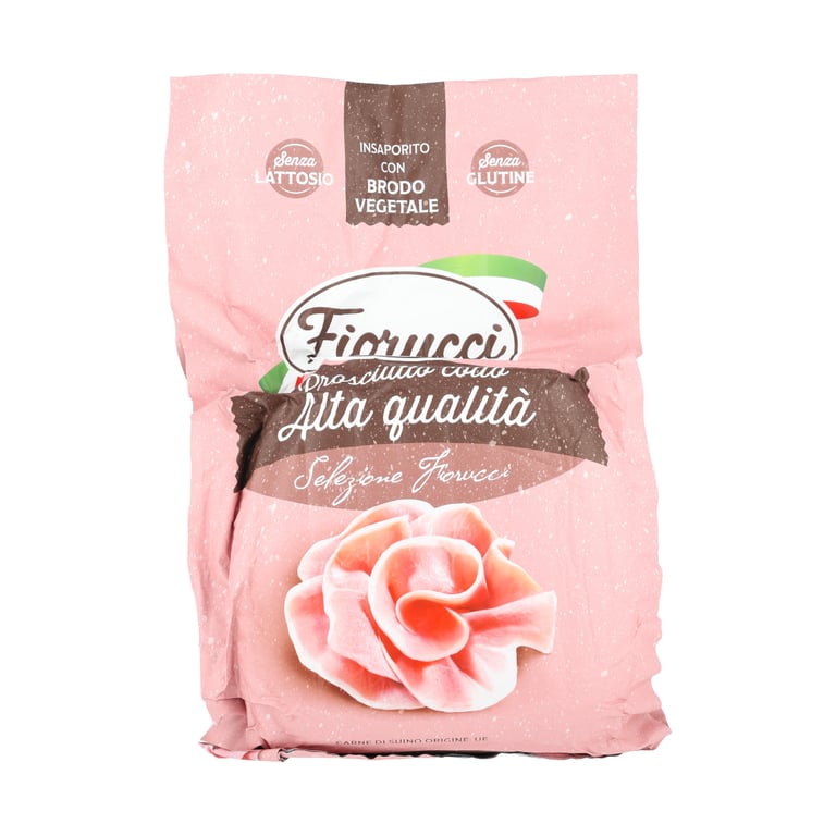 FIORUCCI PROSCIUTTO COTTO ALTA QUALITA GOTOWANA SZYNKA WIEPRZOWA BLOK OKOŁO 8 KG