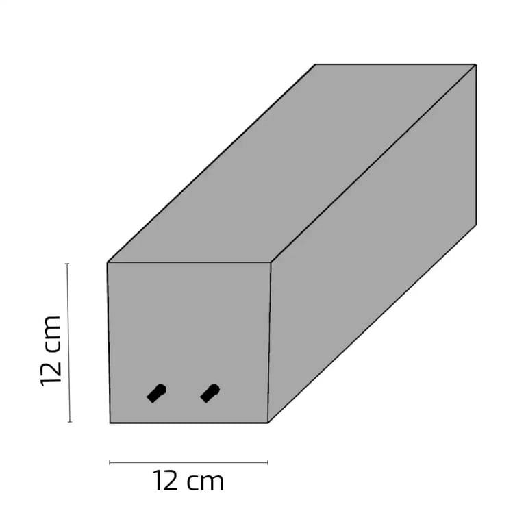 Nadproże strunobetonowe Technobeton DSB124 2,7m