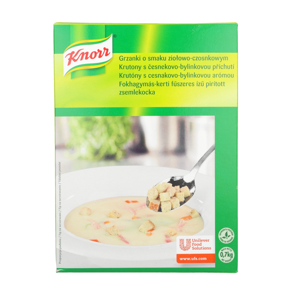 KNORR GRZANKI ZIOŁOWO-CZOSNKOWE 0,7 KG PET