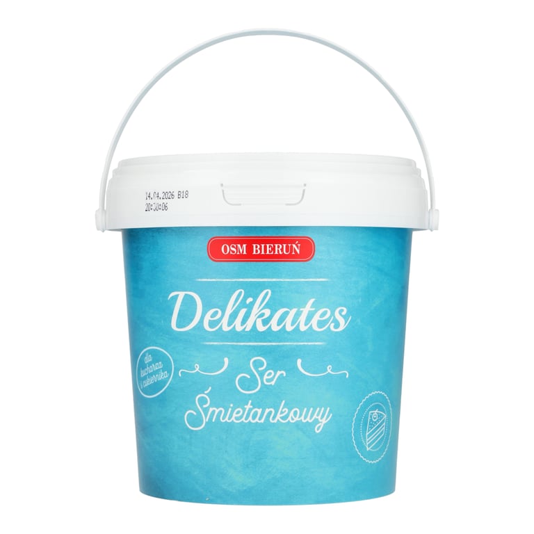 BIERUŃ DELIKATES SER ŚMIETANKOWY 1 KG WIADRO