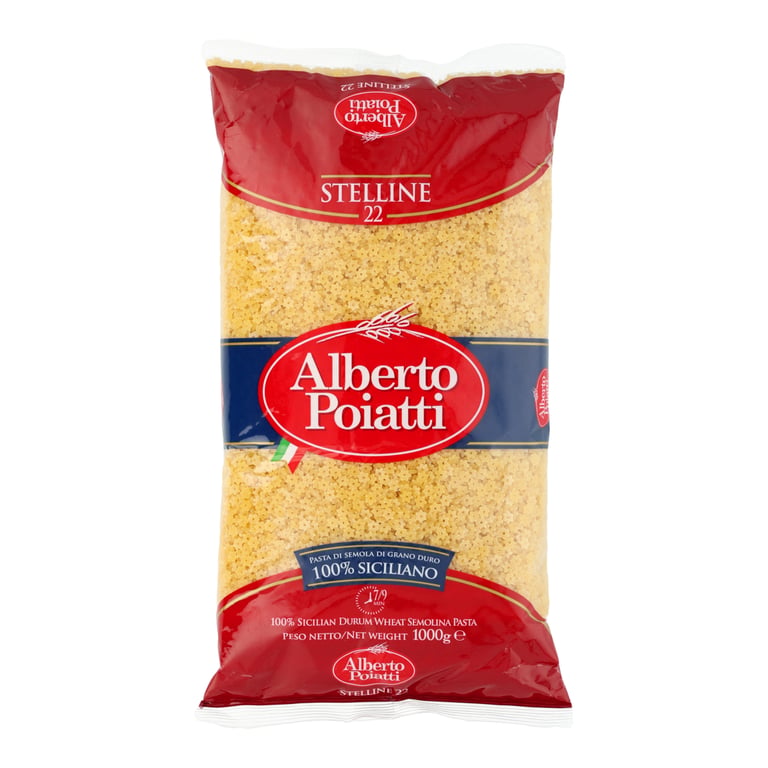 ALBERTO POIATTI MAKARON STELLINE 22 MAŁE GWIAZDKI 1 KG