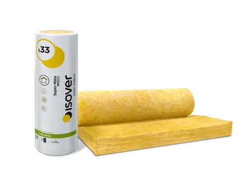 Wełna mineralna Isover SuperMata ?D = 0,033 W/mK 20cm rolka-2,88m2