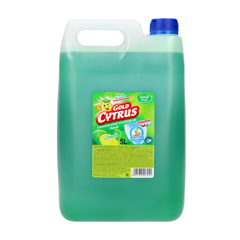 CYTRUS PŁYN DO NACZYŃ LEMON ZIELONY 5 L