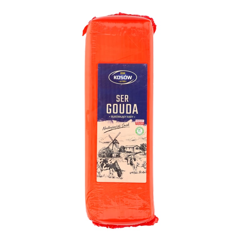 KOSÓW SER GOUDA BLOK OKOŁO 3,3 KG