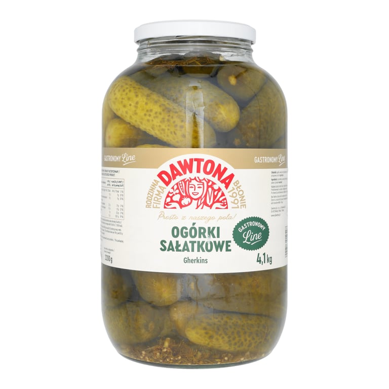 DAWTONA OGÓRKI SAŁATKOWE 4,1 KG SŁOIK