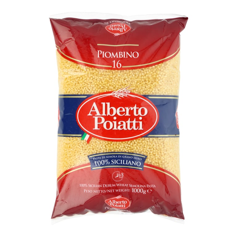 ALBERTO POIATTI MAKARON PIOMBINO 16 DROBNE KULECZKI (ZACIERKA) 1 KG