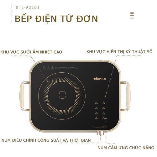 BẾP ĐIỆN HỒNG NGOẠI  ĐƠN BEAR 200W