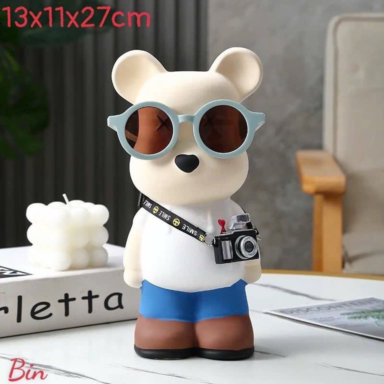 MÔ HÌNH GẤU BEAR BRICK ĐÁNG YÊU