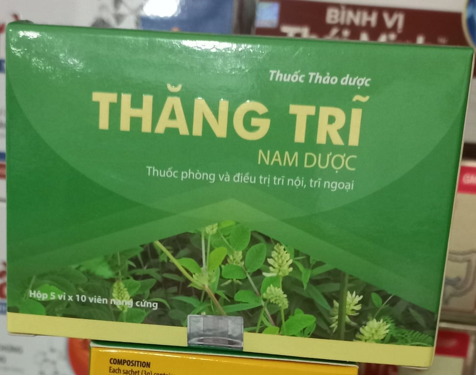 Thăng trĩ Nam dược 50 viên / hộp