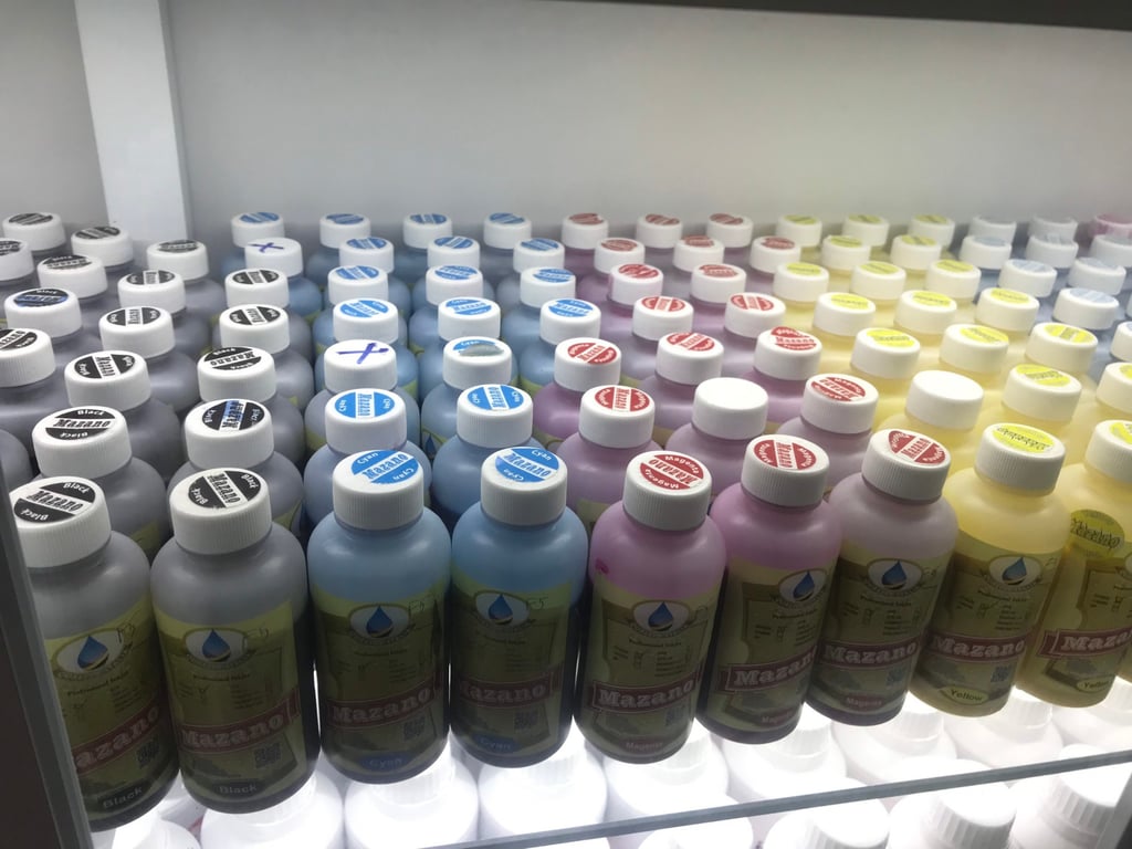 Mực In Phun Màu  Pigment UV 750 Mazano 100ml