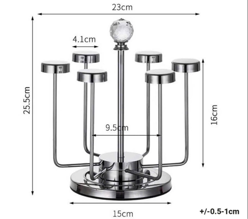 GIÁ ÚP CỐC XOAY 360 ĐỘ