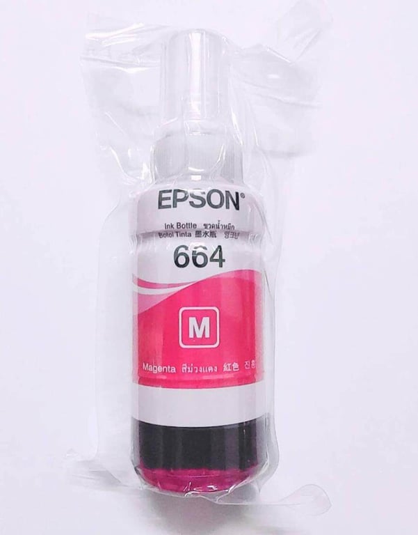 Mực In Phun Màu Epson T6643 Đỏ - Nhập Khẩu
