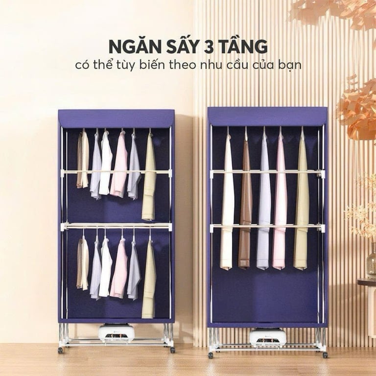 TỦ SẤY QUẦN ÁO ELMICH CDE-8642