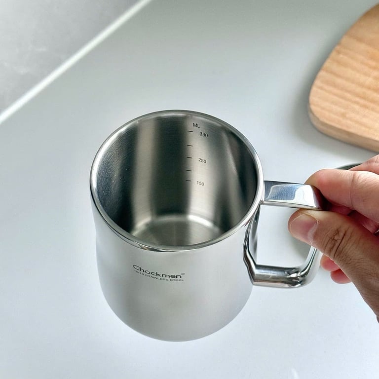 Cốc cách nhiệt inox 18/10 có quai 350ml ChockmenChockmen - C395