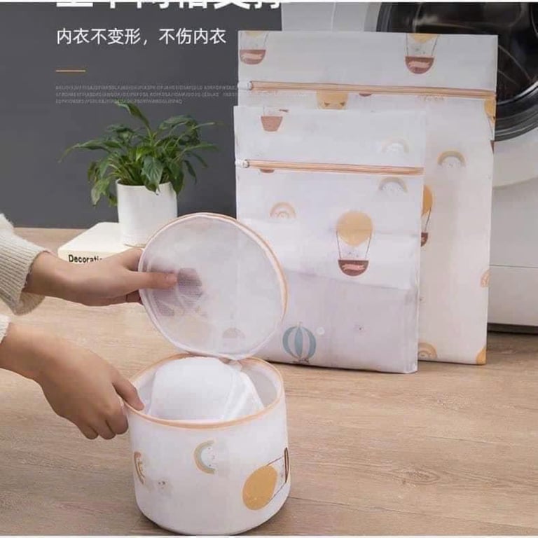 SET TÚI LƯỚI GIẶT ĐỒ 5 MÓN 3 LỚP CAO CẤP MẪU MỚI NHẤT