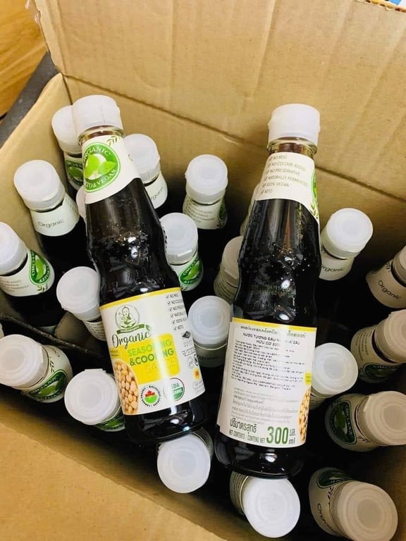 NƯỚC TƯƠNG ĐẬU NÀNH HỮU CƠ THÁI LAN 300ML