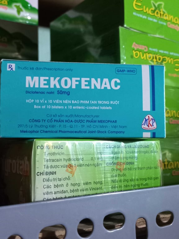 Mekofenac 50 h/100v diclofenac