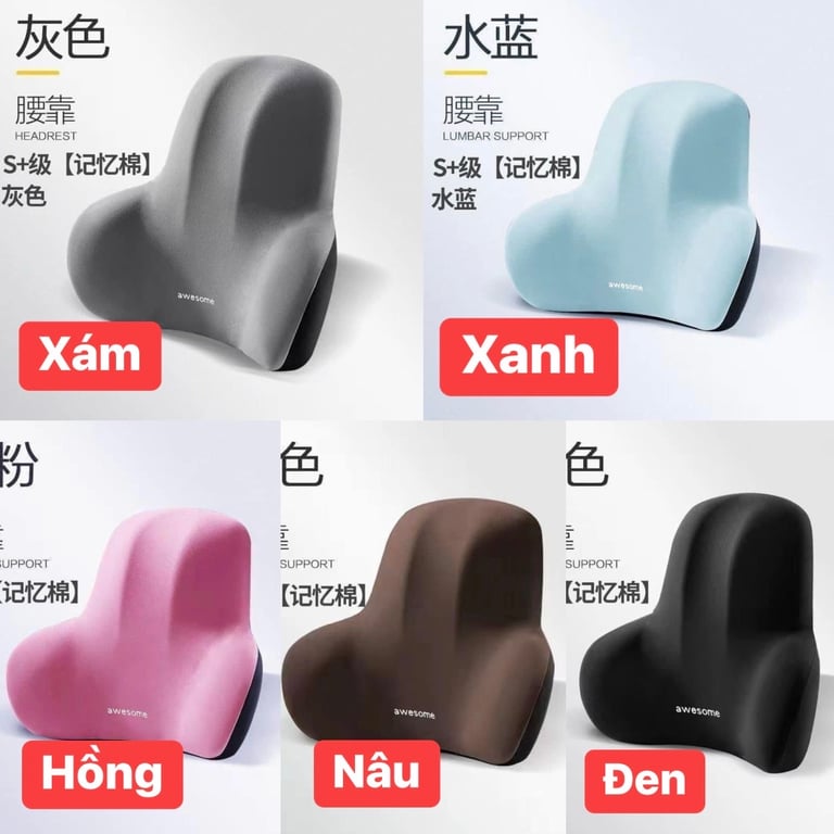 Gối tựa chống mỏi lưng siêu êm