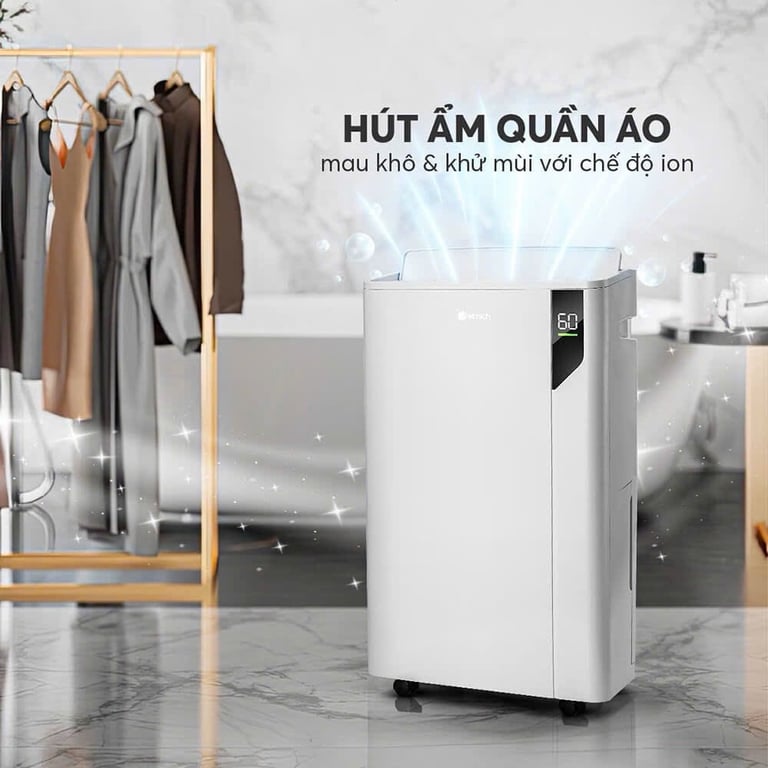 DE8581 - Máy Hút Ẩm Kèm Lọc Không Khí Đa Năng ELMICH 25L