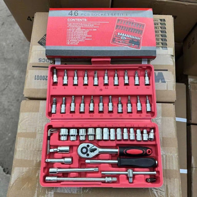 BỘ DỤNG CỤ 46 CHI TIẾT SIÊU TIỆN LỢI