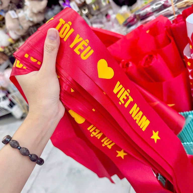 Set 10 băng đô “Tôi yêu Việt Nam"