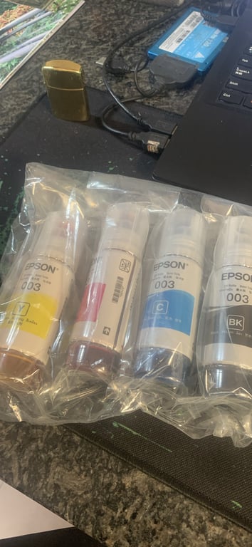 Bộ Mực In Epson 003 Bóc Máy Mới