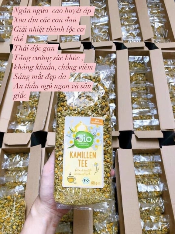 TRÀ CÚC HỮU CƠ NGUYÊN BÔNG DM BIO