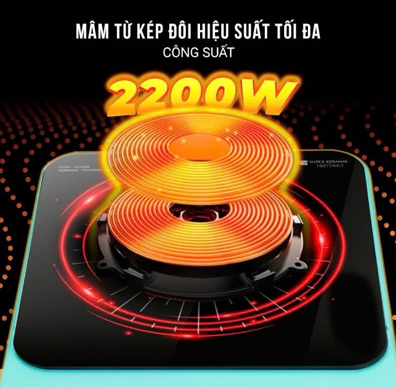 BẾP TỪ ĐƠN KALPEN IK2