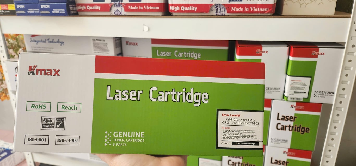 Hộp Mực Laser Trắng Đen Tương Thích Kmax 12A/FX9
