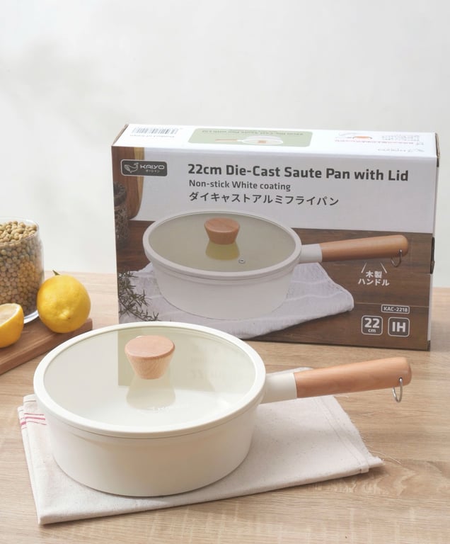 Chảo nhôm đúc thành cao Elegant Kaiyo