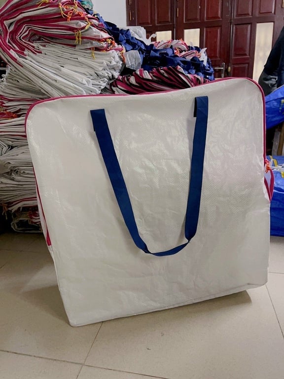 set 3 Túi đựng chăn DIMPA IKEA trắng