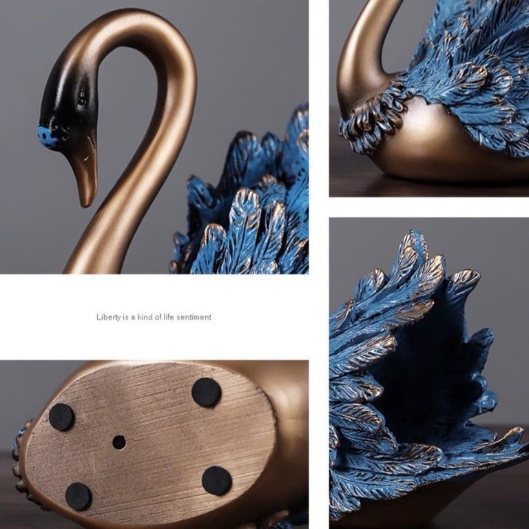 Cặp Thiên Nga xanh mạ đồng❤️