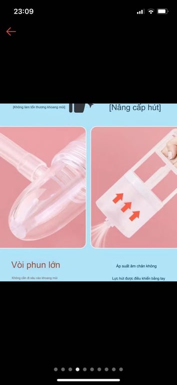 Dụng Cụ Hút Mũi Kéo Tay Thế Hệ Mới