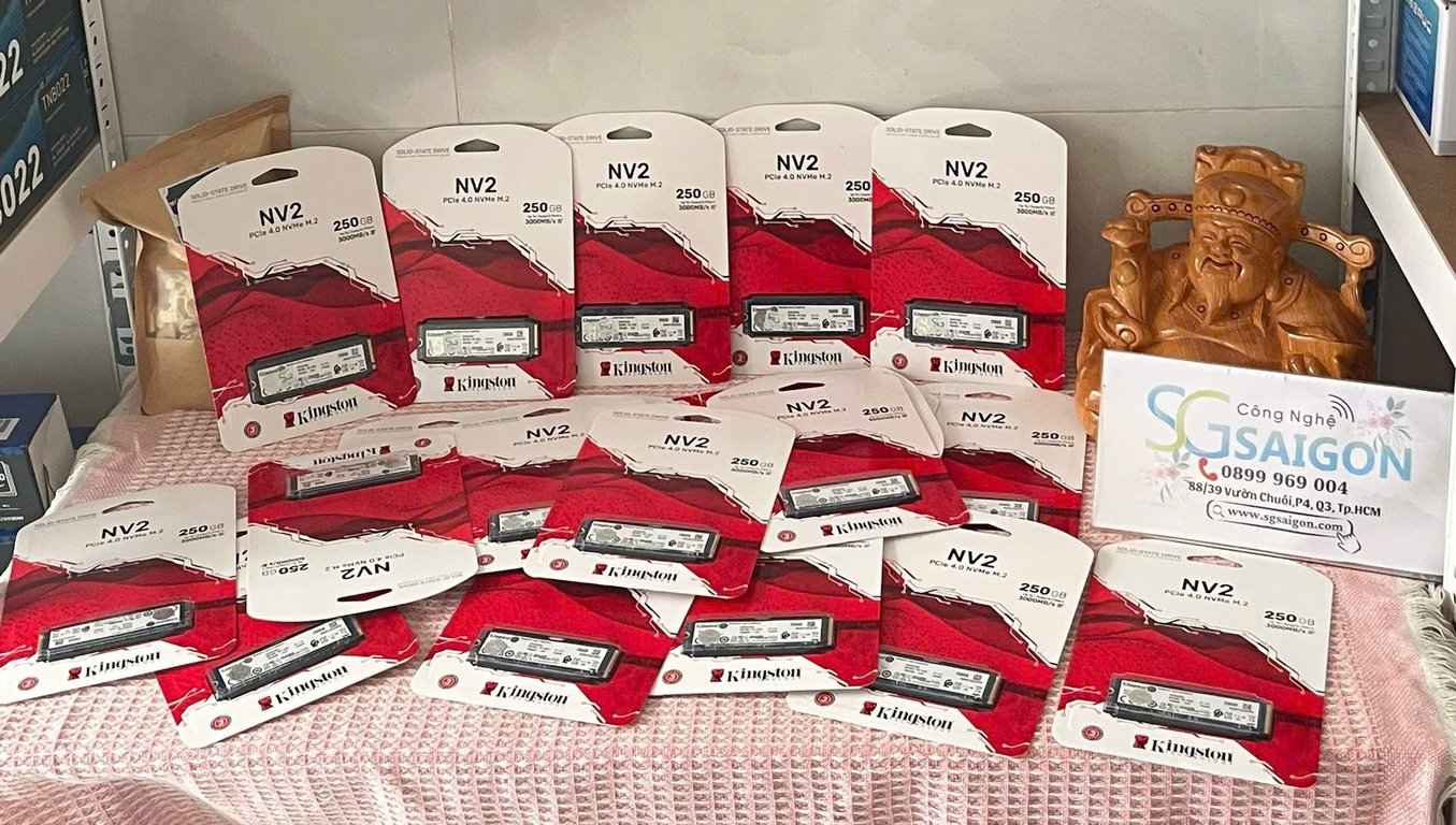 SSD Kingston NV2 250GB PCIe Gen4 x4 NVMe M.2 (SNV2S/250G)