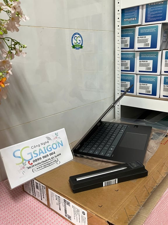 Laptop HP Envy X360 14-fc0094TU - A19C4PA -(Ultra5 125U/16GB RAM/512GB SSD/14 2.8K Cảm ứng/Bút/Win11/Bạc)