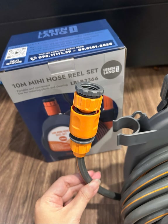 Bộ vòi nước tưới cây mini 10m đi kèm vòi phun LBL3366