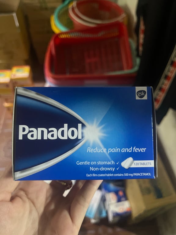 Panadol xanh h/120v