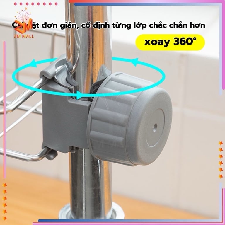 GIÁ INOX TREO VÒI RỬA