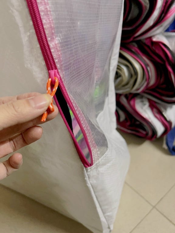 set 3 Túi đựng chăn DIMPA IKEA trắng