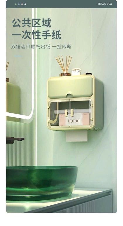 HỘP ĐỰNG GIẤY VỆ SINH ❤️