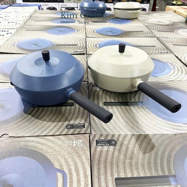 CHẢO ĐÚC LOCK&LOCK MASTER DEEP PAN CÓ NẮP 24CM LMD1245