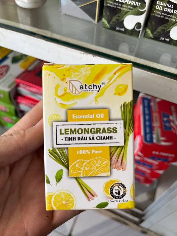 Tinh dầu sả chanh cachy